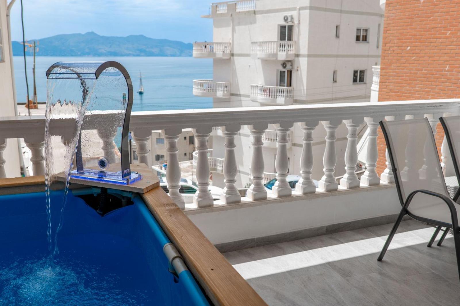 Esel Apartments Sarandë Eksteriør bilde
